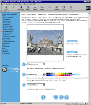 Bildbearbeitungsansicht